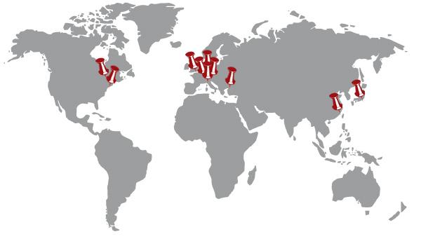 Carte du monde Mecanindus